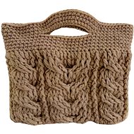 ANNAM Crochet camel handbag 26 × 23 cm - Handbag