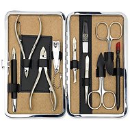 Kellermann Leather manicure set L 59523 black - Manicure Set
