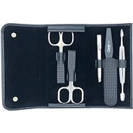 Credo Solingen Ladies leather manicure set 74028 black - Manicure Set