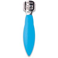 Credo Solingen Safety corroded leather trimmer Pop Art blue - Callus Remover