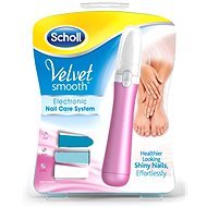 Scholl Velvet Smooth Electronic Nail Care System - pink - Elektrický pilník