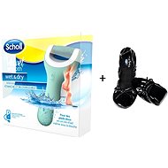 Scholl Velvet Smooth WET &amp; DRY + black ballerina (vel.41-42) FREE! - Toiletry Set