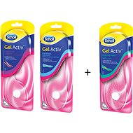 SCHOLL GelActiv vložky do bot pro ženy 2+1 ZDARMA - Toiletry Set