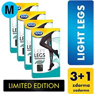 SCHOLL Light Legs 60DEN compression stockings black M 3 + 1pcs - Stockings