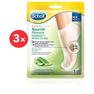 SCHOLL PediMask™ Expert Care Nourishing Foot Mask with Aloe Vera 1 pair 3 × - Foot Mask