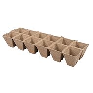 Peat Flowerpot with a Notch - Flower Pot