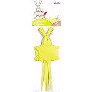 Grooving nameplate HARE plastic light green 18cm; 5 pcs - Growing Accessory