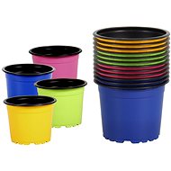 Seedling Flowerpot COLOUR/BLACK diameter of 9cm; 12 pcs - Flower Pot