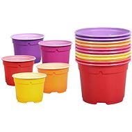 Seedling Flowerpot COLOUR DUO diameter of 11cm; 10 pcs - Flower Pot