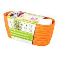 Box GARDEN SAHARA - ROSEMARY Substrate + Seed 27cm - Flower Box
