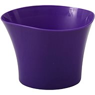 Flowerpot cover PRIMULE plastic purple d12x9cm - Decorative Planter