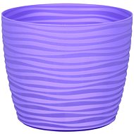 Cover for flowerpot SAHARA PRIMULE plastic light purple d11x9cm - Decorative Planter