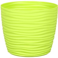 Cover for flowerpot SAHARA PRIMULE plastic green d11x9cm - Decorative Planter