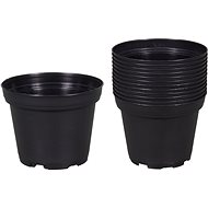 CLASSIC TOD Plastic Lightweight Flowerpot, diameter of 9,5cm 12 pcs - Flower Pot