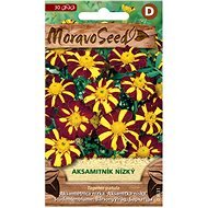 Marigold Simple, Yellow Brindle - Seeds