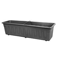 Garden box anthracite plastic 100cm - Flower Box