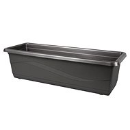 Plastic box LOBELIA anthracite 40cm - Flower Box