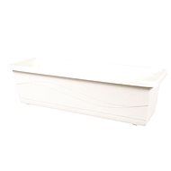 Plastic box LOBELIA beige 50cm - Flower Box