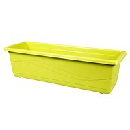 Plastic box LOBELIA green 60cm - Flower Box
