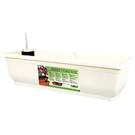 TORENIE self-propelled chest plastic beige 75cm - Flower Box