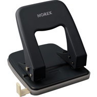 NOKI Norex UH104 metal, 40 sheets, black - Paper Punch