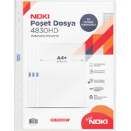 NOKI A4+/55 micron, glossy - pack of 100 - Sheet Potector