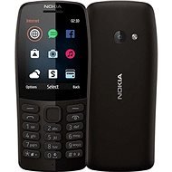 Nokia 210, fekete - Mobiltelefon