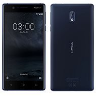 Nokia 3 Tempered Blue Dual SIM - Mobile Phone