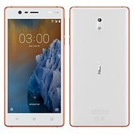 Nokia 3 White Copper Dual SIM - Mobiltelefon