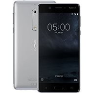 Nokia 5 Silver Dual SIM - Mobiltelefon