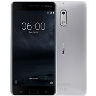 Nokia 6 Silver Dual SIM - Mobile Phone