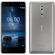 Nokia 8 Dual SIM Steel - Mobile Phone