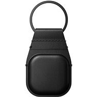 Nomad Leather Keychain Black AirTag - AirTag kľúčenka