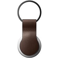 Nomad Leather Loop Brown Apple AirTag - AirTag kulcstartó
