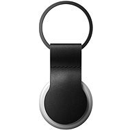 Nomad Leather Loop Black Apple AirTag - AirTag Key Ring