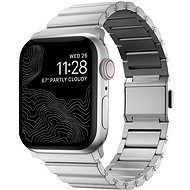 Nomad Aluminum Band Silver Apple Watch  42/44/45/Ultra 49mm - Remienok na hodinky