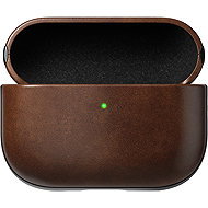 Nomad Modern Leather Case Rustic Brown Horween Airpods Pro 3 - Headphone Case