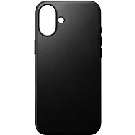 Nomad Modern Leather Case Black iPhone 16 Plus - Phone Cover