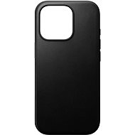 Nomad Modern Leather Case Black iPhone 16 Pro - Phone Cover
