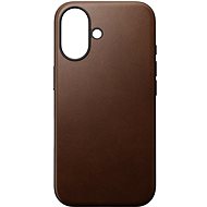 Nomad Modern Leather Case Brown iPhone 16 - Phone Cover