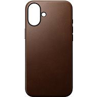 Nomad Modern Leather Case Brown iPhone 16 Plus - Phone Cover
