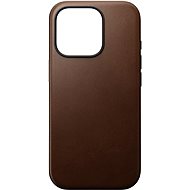 Nomad Modern Leather Case Brown iPhone 16 Pro - Phone Cover