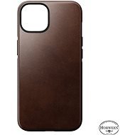 Nomad Modern Leather MagSafe Case Brown iPhone 14 - Telefon tok