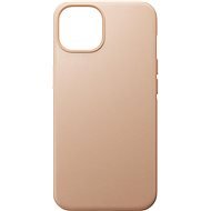 Nomad Modern Leather MagSafe Case Natural iPhone 14 - Telefon tok