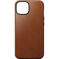 Nomad Modern Leather MagSafe Case English Tan iPhone 14 - Telefon tok