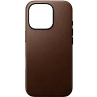 Nomad Traditional Leather Case Brown iPhone 16 Pro - Phone Cover