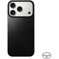 Nomad Magnetic Leather Back Black (Horween) Magsafe iPhone 17 Pro - Phone Cover