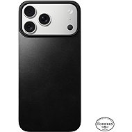 Nomad Magnetic Leather Back Black (Horween) Magsafe iPhone 17 Pro Max - Phone Cover