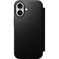 Nomad Modern Leather Folio Black iPhone 17 - Phone Case