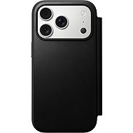 Nomad Modern Leather Folio Black iPhone 17 Pro - Phone Case